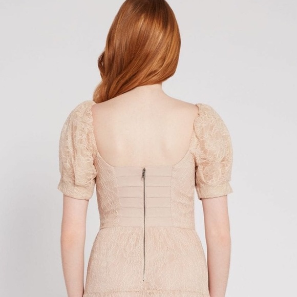 ALICE + OLIVIA Remona Sweetheart Lace Maxi Dress - Picture 5 of 14